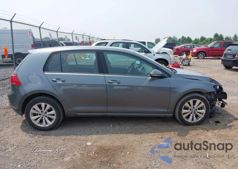 2015 Volkswagen Golf Tdi S 4-Door z USA, uszkodzony, nr VIN 3VW2A7AU4FM021310